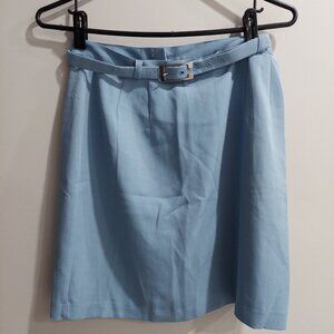 NEW Fairweather Size 8 Gray Pencil Skirt With Belt